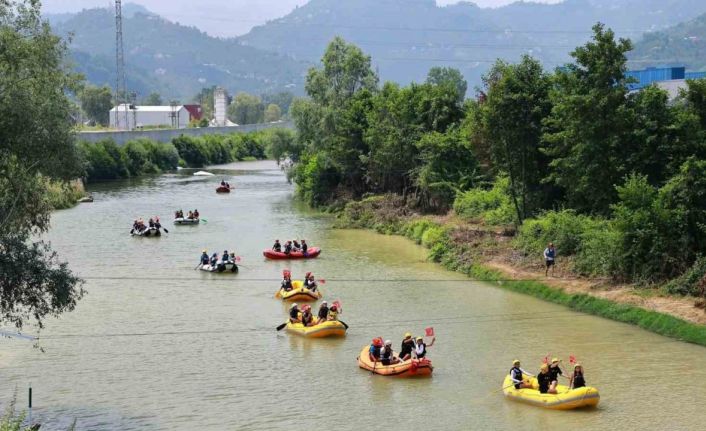 Giresun’da Rafting Türkiye Şampiyonası heyecanı