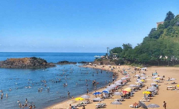 Giresun’un plajlarda deniz suyu temiz çıktı