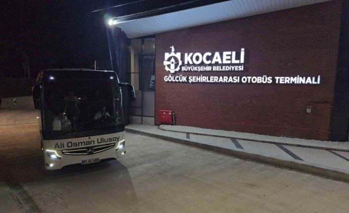 Gölcük Terminali’nde ilk sefer İzmir’e