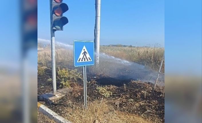 Gönen’de çıkan ot yangını kontrol altına alındı