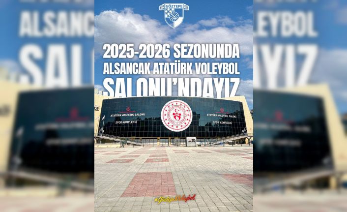 Göztepe Voleybol maçlarını Alsancak’ta oynayacak