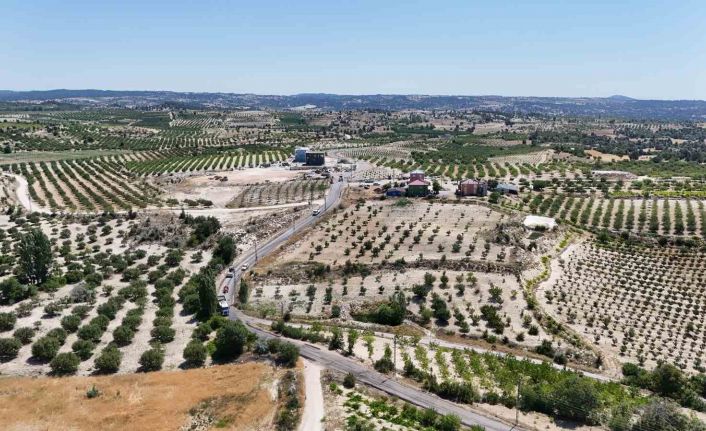 Gülnar’da 8 kilometrelik yol yenilendi