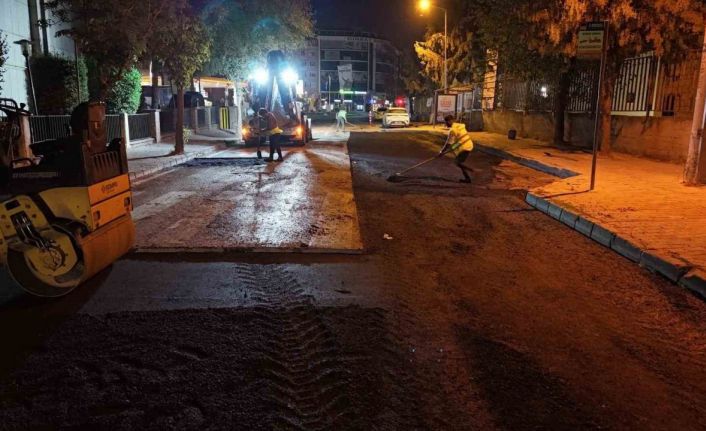 Güzeller Mahallesi’nde bozulan yollara asfalt