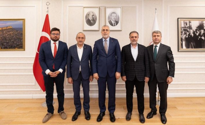 HAK-İŞ KÇP Koordinasyon Kurulu’ndan Bakan Işıkhan’a ziyaret