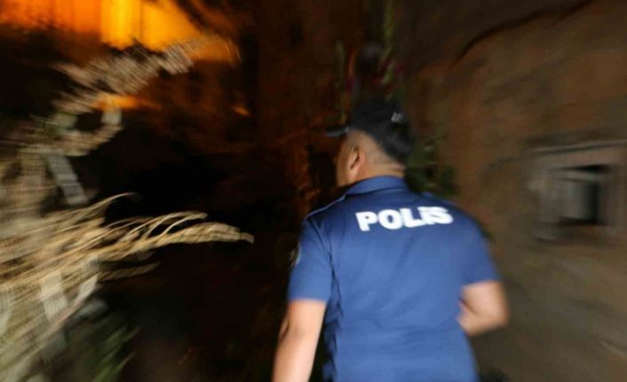 Hakkari polisinden metruk evler ve ormanlık alanlarda asayiş uygulaması
