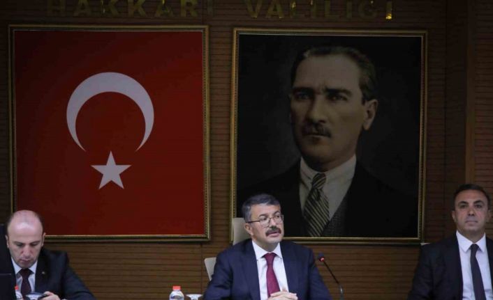 Hakkari’de "İl Koordinasyon Kurulu Toplantısı" yapıldı