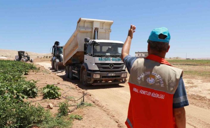 Haliliye Belediyesi’nden Mehmetçik Mahallesi’ne üstyapı hamlesi