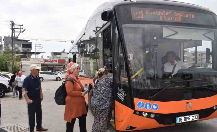 Hatay Büyükşehir Belediyesi, 12 metre uzunluğundaki elektrikli otobüsleri test etti