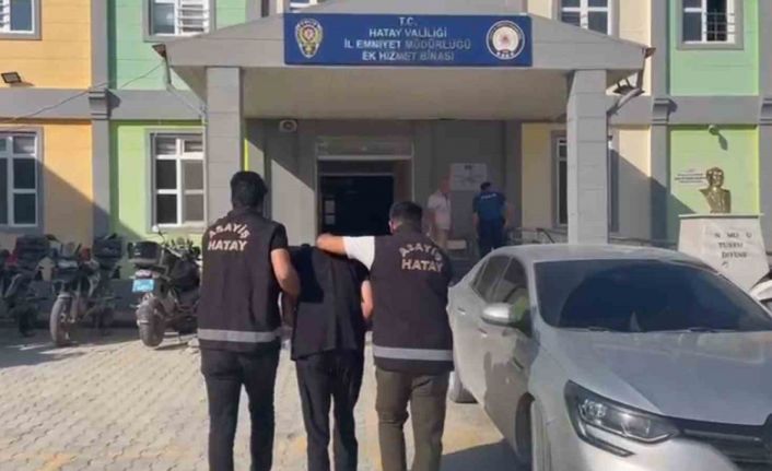 Hatay’da hırsızlıktan 14 yıl kesinleşmiş hapis cezasıyla aranan şahıs yakalandı