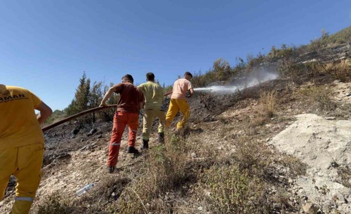 Hatay’da orman yangını kısa sürede kontrol altına alındı