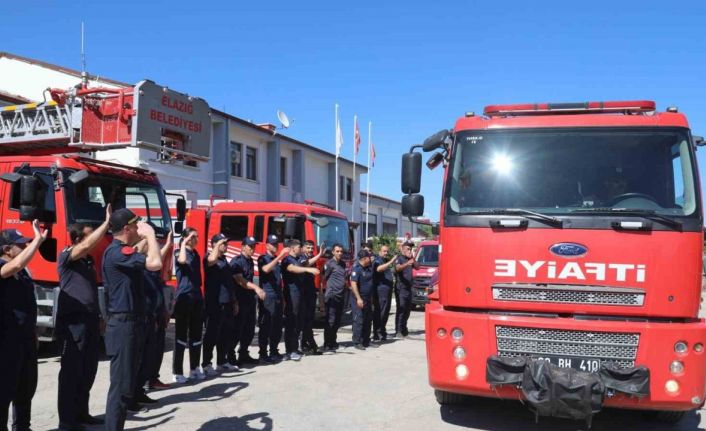 Hatay’daki orman yangınına Elazığ Belediyesinden destek