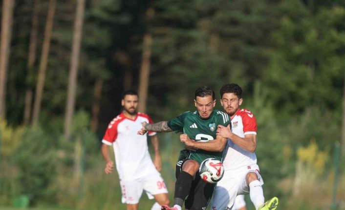 Hazırlık maçı: Kocaelispor: 2 - Sivasspor: 1