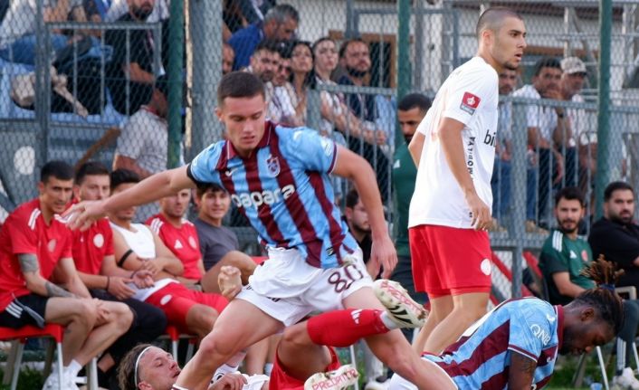 Hazırlık maçı: Trabzonspor: 3 - Ümraniyespor: 1
