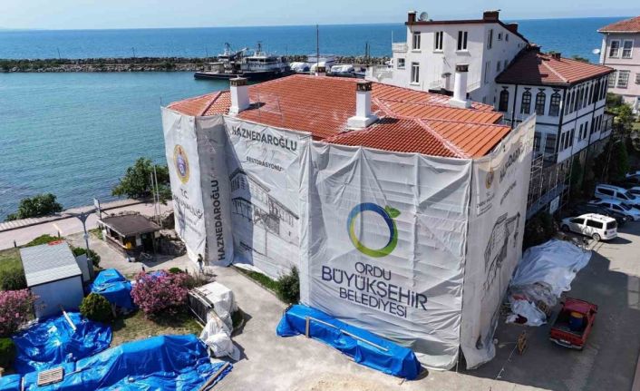 Haznedaroğlu Konağı’nda restorasyon sürüyor: Kültürel miras, kent müzesiyle taçlanacak