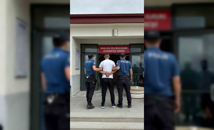Hırsızlık suçundan 8 yıl 4 ay hapis cezası bulunan hükümlü yakalandı