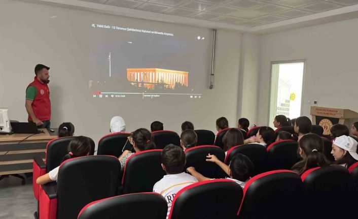 Hisarcık Gençlik Merkezinde 15 Temmuz Demokrasi ve Milli Birlik Günü etkinlikleri