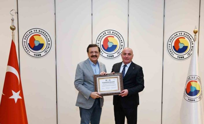 Hisarcıklıoğlu’na Palandöken Ekonomi Forumu teşekkürü