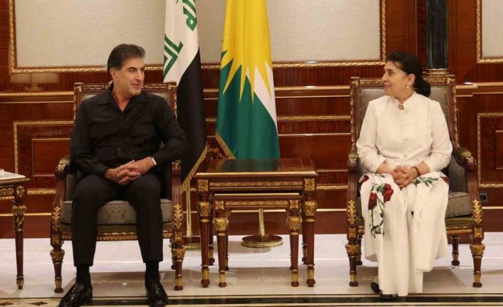 IKBY Başkanı Neçirvan Barzani, DEM Parti heyetini kabul etti