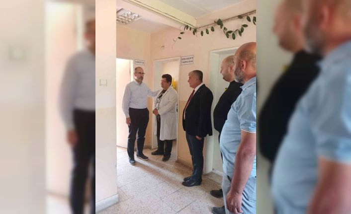 İl Sağlık Müdürü Öztürk, Çayırbağ’ı ziyaret etti