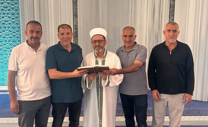 İmami Şafii Camii’nde başlatılan Kur’an Kursu ilk mezunlarını verdi