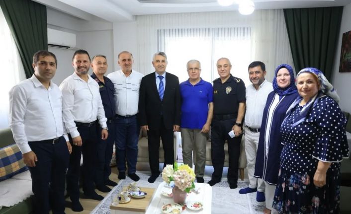 İncirliova protokolü gazi Çalışkan’ı unutmadı