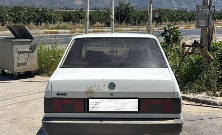 İncirliova’da çalınan araç Germencik’te bulundu