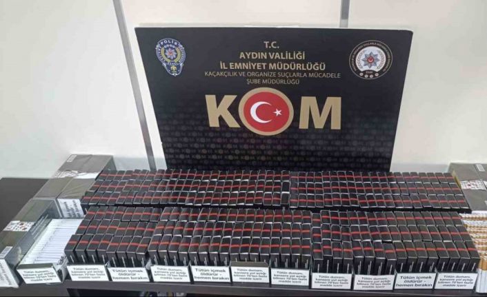 İncirliova’da KOM ekiplerinden kaçakçılık baskını