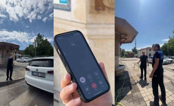 İnegöl Belediyesi’nden su israfına karşı etkili mesaj