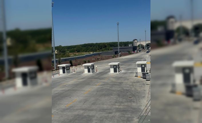 İpsala Gümrük Kapısı’na 4 yeni peron konuldu