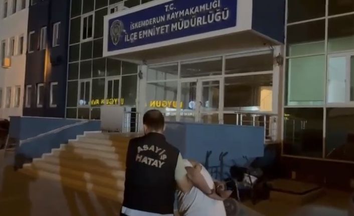 İskenderun’da 10 yıl kesinleşmiş hapis cezası bulunan şahıs yakalandı