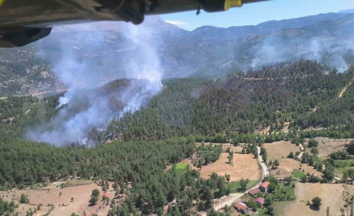 Isparta’daki orman yangınında 20 hektar alan zarar gördü