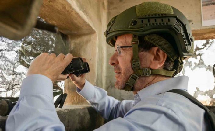 İsrail Cumhurbaşkanı Herzog, Gazze’yi ziyaret etti