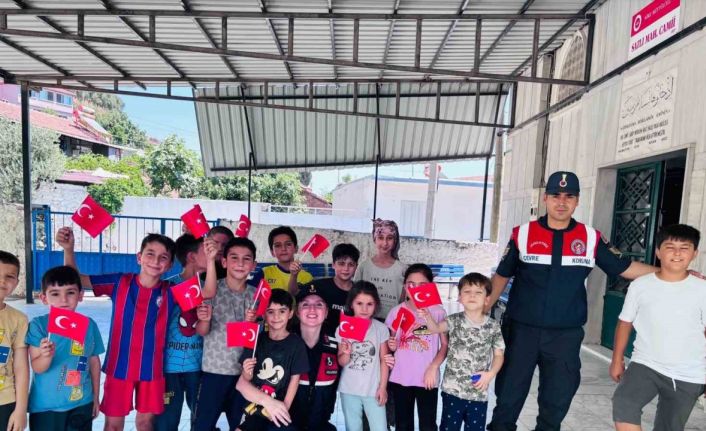 Jandarmadan Söke’de çevre bilinci ve yangın uyarısı