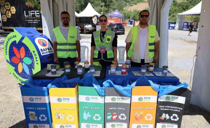 KapıkayaFest’te 4 günde 7 ton atık toplandı