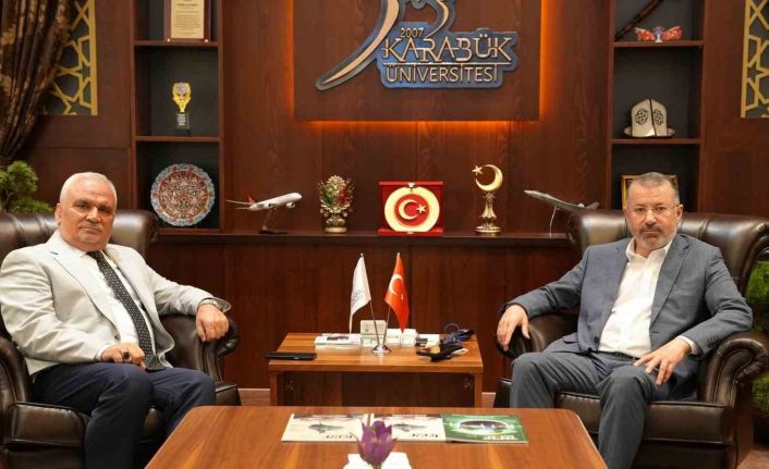 Karabük İl Müftüsü Erhun’dan Rektör Kırışık’a ziyaret