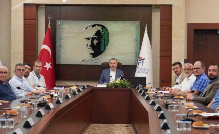 Karabük Üniversitesi’nde Temmuz ayı senato toplantısı gerçekleştirildi