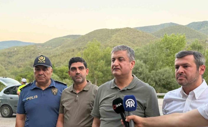 Karabük Valisi Yavuz’dan yangınla ilgili açıklama: "Rüzgar bizi sıkıntıya sokuyor"