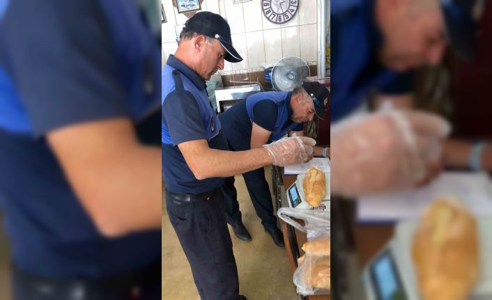 Karacasu’da fırınlara gramaj denetimi yapıldı