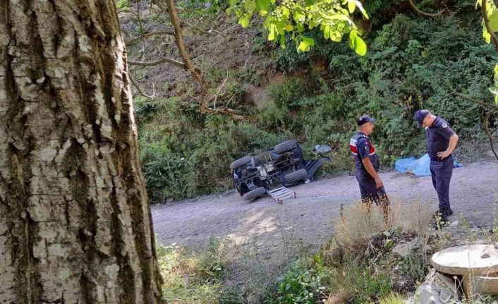 Kastamonu’da ATV devrildi: 1 ölü, 1 yaralı