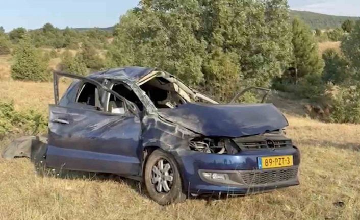 Kastamonu’da otomobil şarampole yuvarlandı: 1 ölü