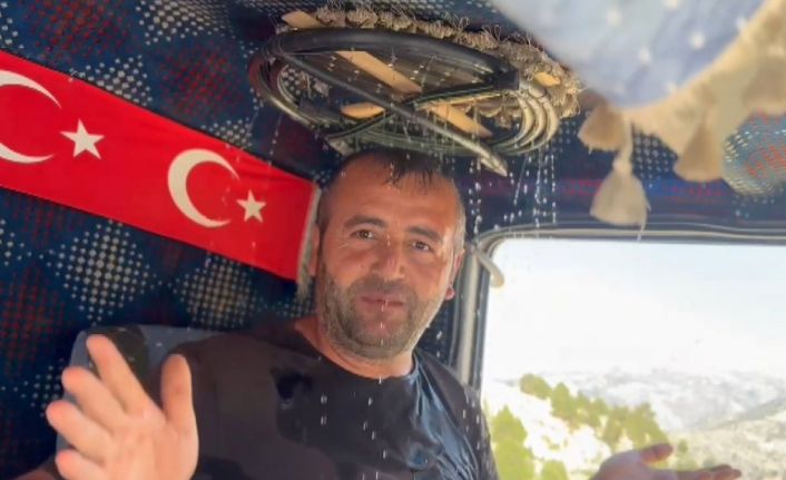 Kavurucu sıcağa karşı "Damlama Klima" sistemi