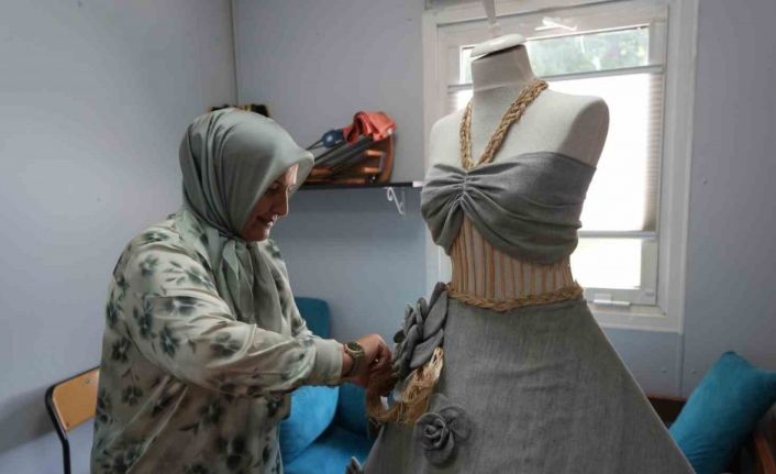 Kavurucu sıcaklarda kenevirden üretilen kıyafetlere yoğun ilgi