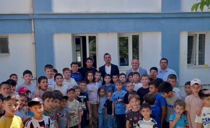 Kaymakam Aslan Yaz Kur’an Kursu öğrencileriyle buluştu