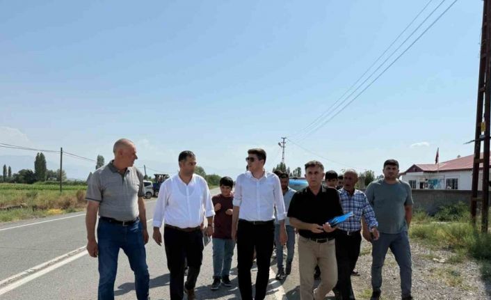 Kaymakam Erdoğan’dan köy ziyareti