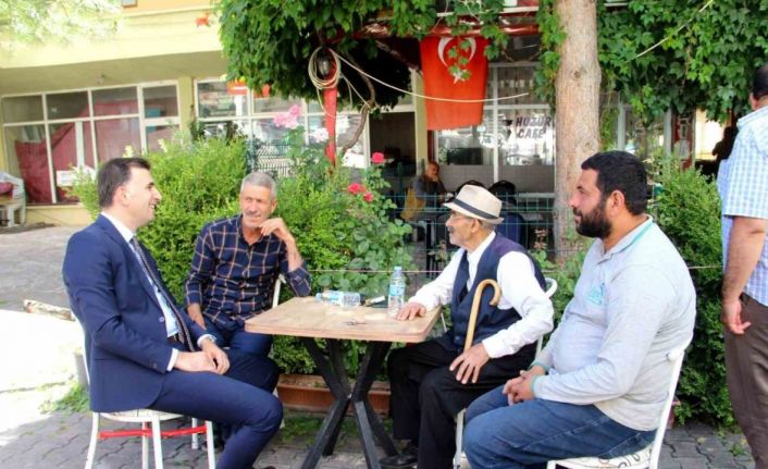 Kaymakam Küçük, esnaf ve vatandaşlarla bir araya geldi