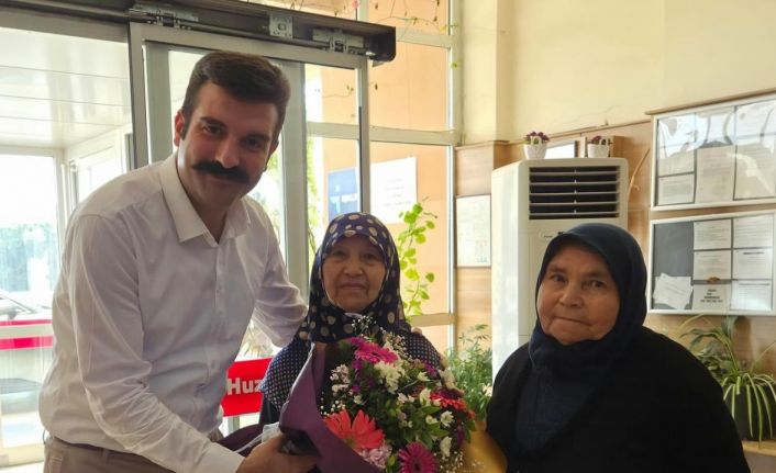 Kaymakam Yosunkaya’dan huzurevi sakinleriyle buluştu