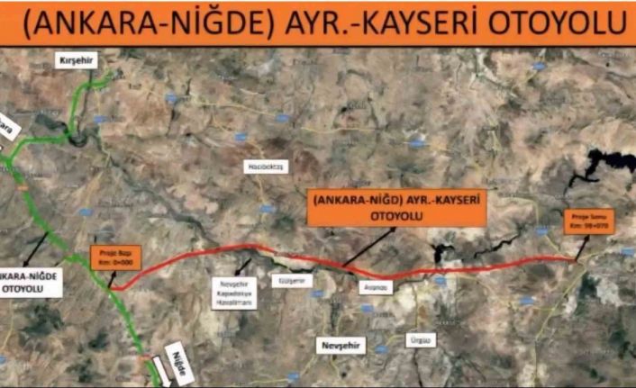 Kayseri otoyolunu Elitaş duyurdu