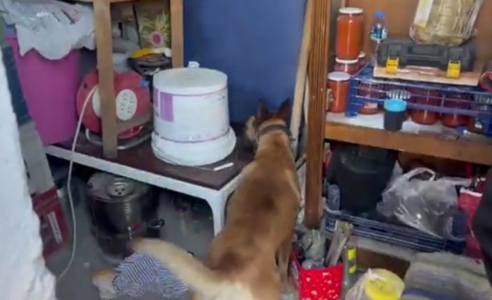 Kayseri’de 1 kilo 550 gram uyuşturucu ele geçirildi