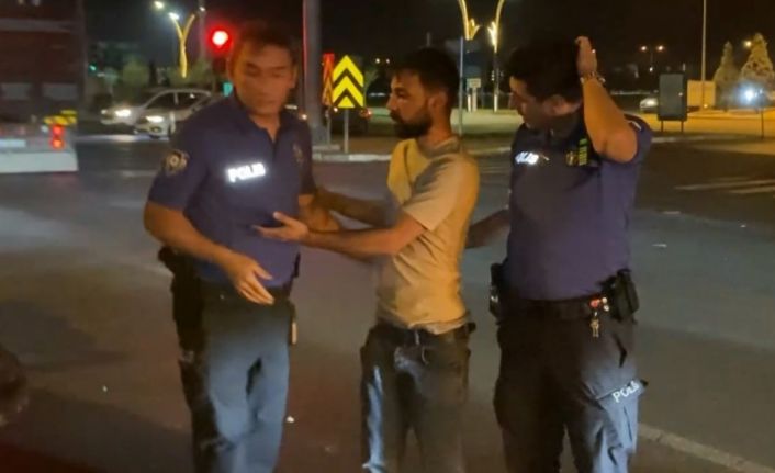 Kaza yapan alkollü ve ehliyetsiz sürücüden pes dedirten konuşma