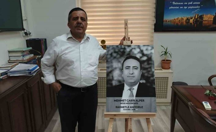 Kazada hayatını kaybeden müze müdürü Mehmet Cabir Alper’in adı Batman Müzesi’ne verildi